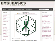 Tablet Screenshot of emsbasics.com